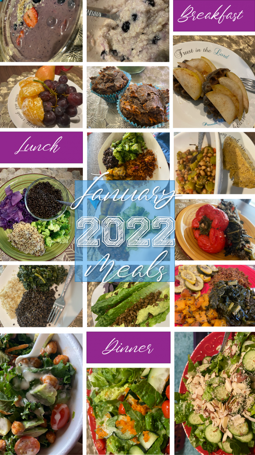 January 2022 Meals